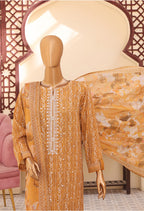 Mehak Embroidered Printed Lawn Vol-02 Collection'25 by HZ Textile MEC-505