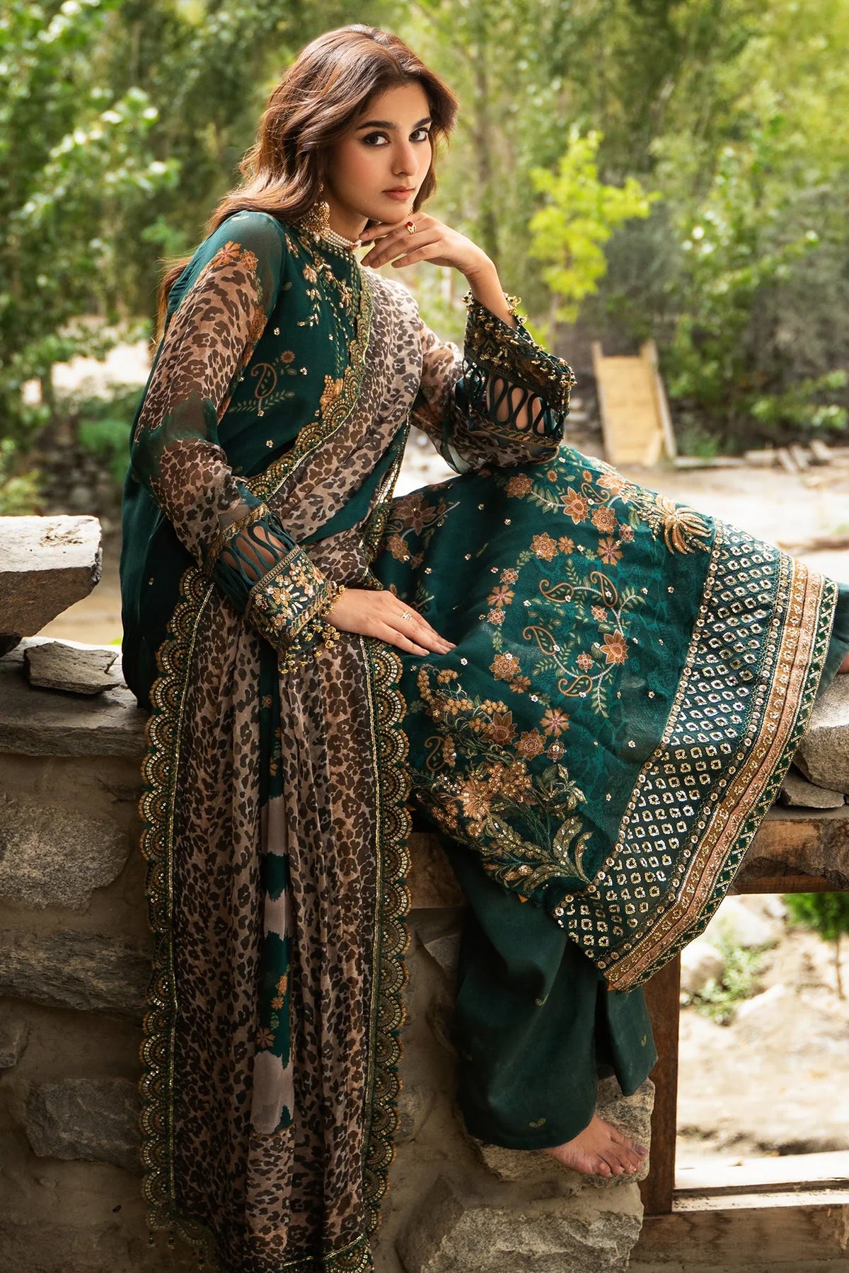 Vasal by Charizma | Unstitched Embroidered Luxury Formal Chiffon Collection'26 (VSLW6-18)