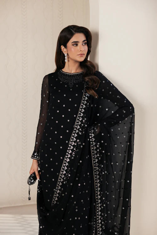 Bayaan by Zarif | Unstitched Formal Chiffon Collection - 2026 (SIYARA)