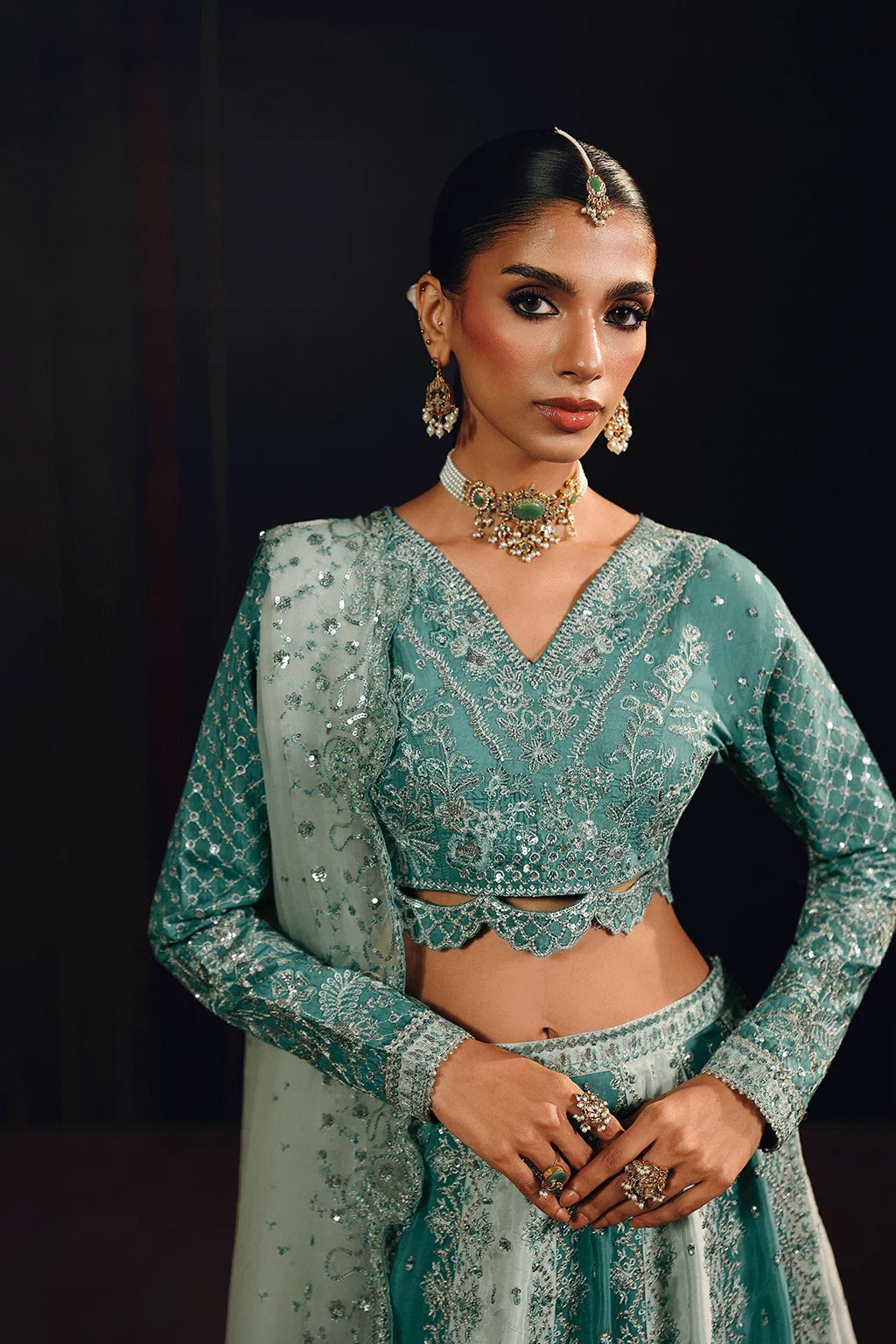 Suroor by Ramsha | Unstitched Embroidered Festive Formal Coll'26 (SR-107)