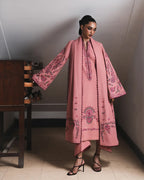 Jugnu by Hussain Rehar | Unstitched Karandi Embroidered Collection - 2026 (DAHLIA)