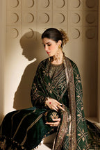 Chandni by Jazmin | Unstitched Embroidered Velvet Formal Collection - 2026 (D-07)