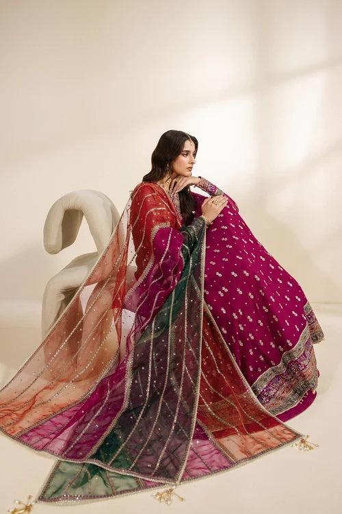 Meraki by Zarif | Unstitched Embroidered Chiffon Formal Collection - 2026 (SARSAR)