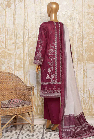 HZ Premium Festive Un-Stitched Lawn Collection'24 PFC-781