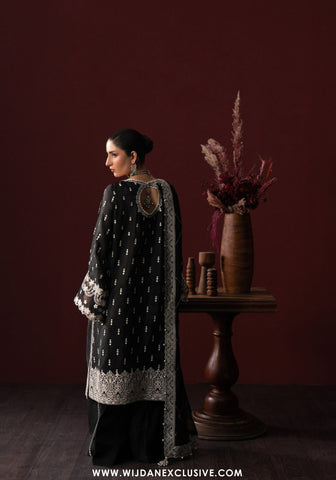 Lady AIK Unstitched Wedding Collection - 2025 Vol - 01 (D-02)