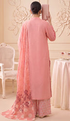 Neesha by Amna Khadija | Stitched 3pc Embroidered Collection - 2026 (D-07)