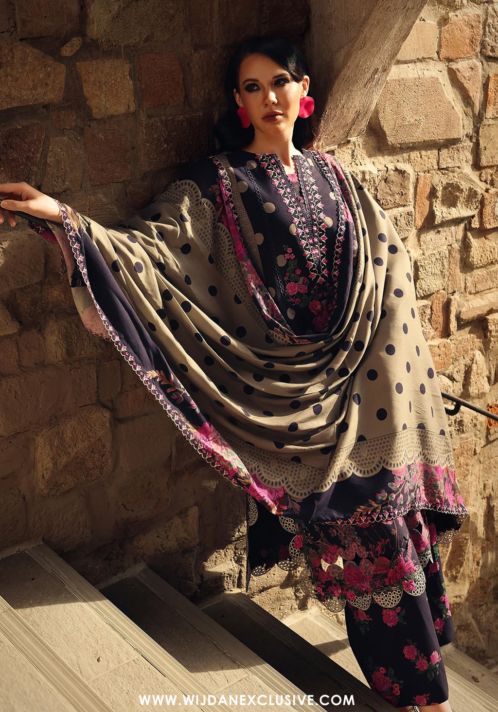 Combination by Charizma | Unstitched Embroidered Linen Collection - 2026 (CCW7-08)