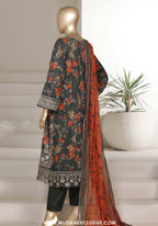 Sadabahar Signature Stitched Embroidered Lawn Vol-IV Collection - 2026 (D-08)