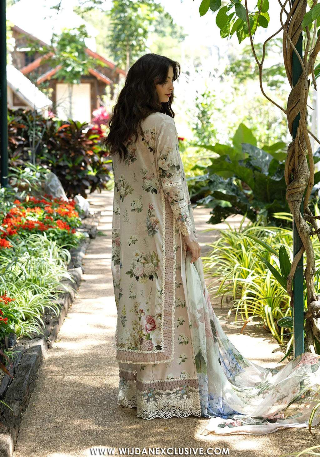 Elaf Signature Unstitched Printed Embroidered Lawn Collection - 2026 ESA-4A TUSCAN FAIRY