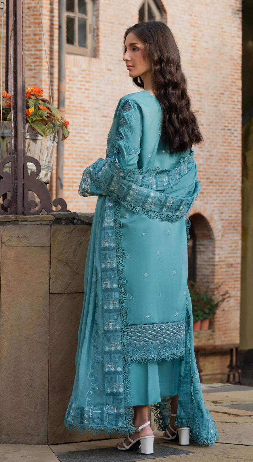 Amani by Marjjan | Unstitched Embroidered Viscose Collection - 2026 (MSV-10/B)