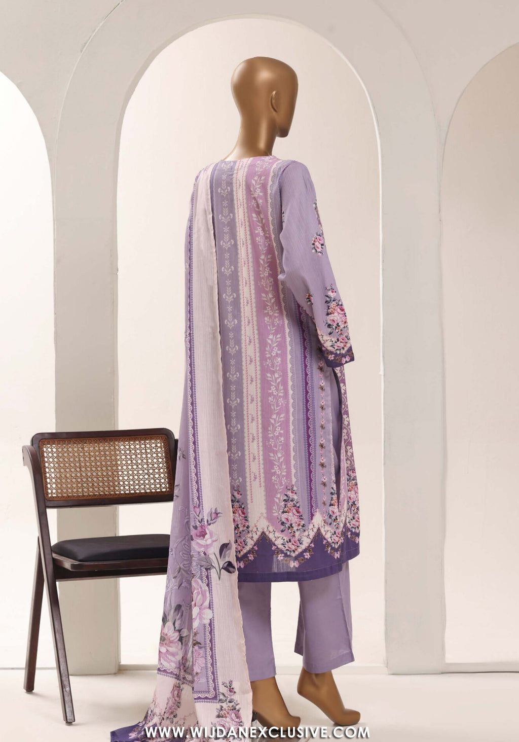 Sadabahar Stitched Printed Lawn Vol-12 Collection – 2026 (D-08)