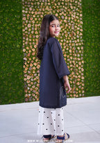Aloo Meeru Hammi by Amna Khadia | Stitched Kids 2pc Cotton Eid Collection - 2026 (D-04)