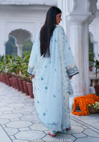 Gul by Mahnur | Unstitched Embroidered Lawn Collection - 2026 G-006