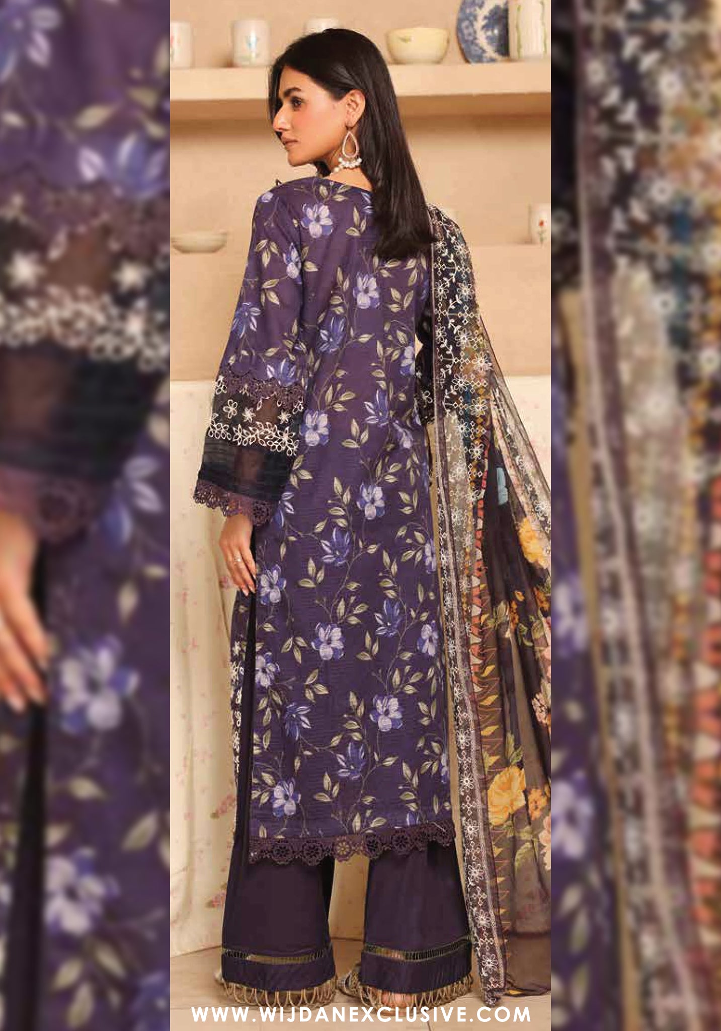 Aleeha Unstitched Embroidered Lawn Chikankari Collection by Johra JH-946