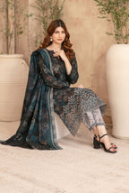 Merrachi by Tawakkal | Unstitched Embroidered Fancy Lawn Collection – 2026 (D-08)