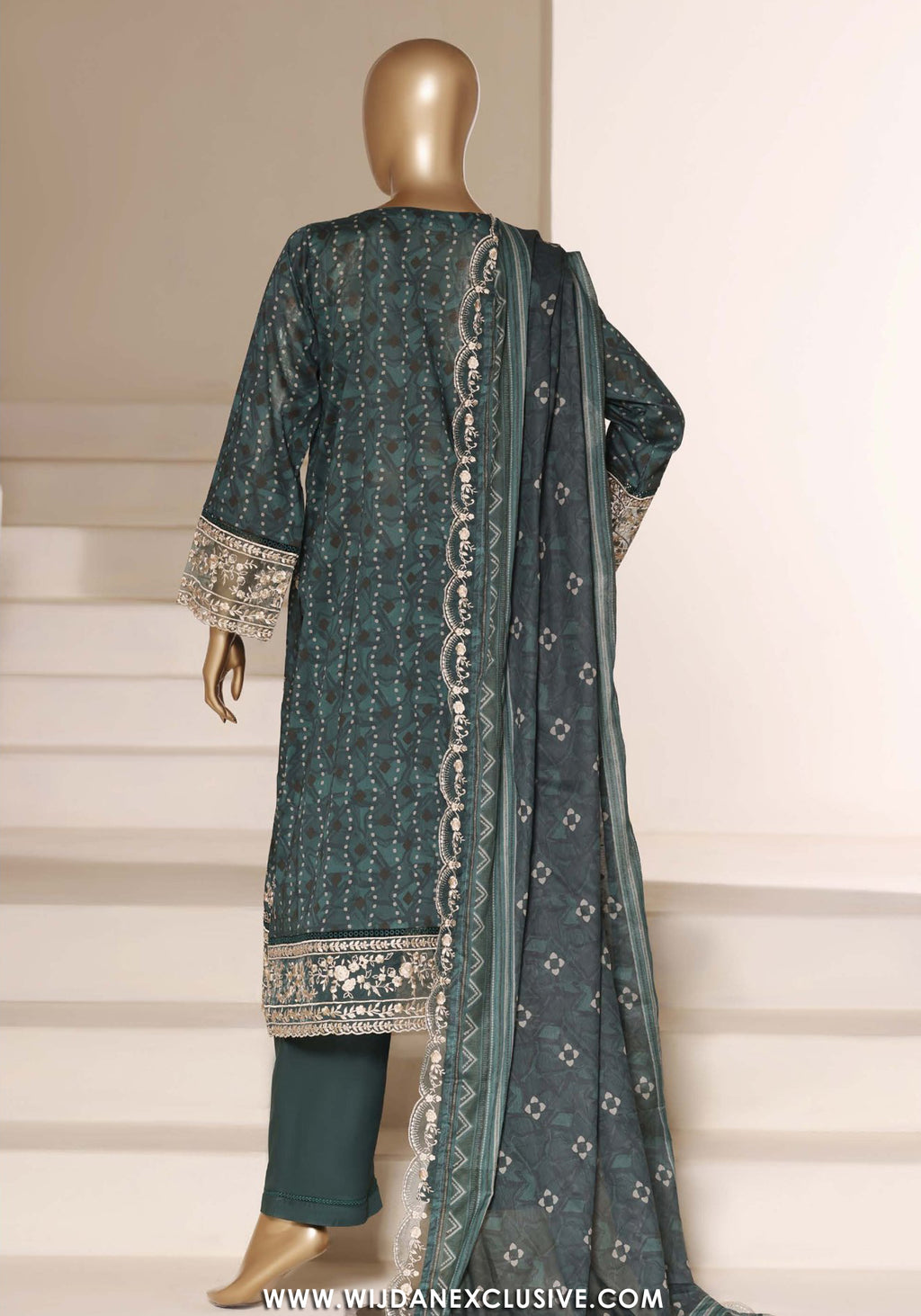 Sadabahar Signature Stitched Embroidered Lawn Vol-II Collection - 2026 (D-08)