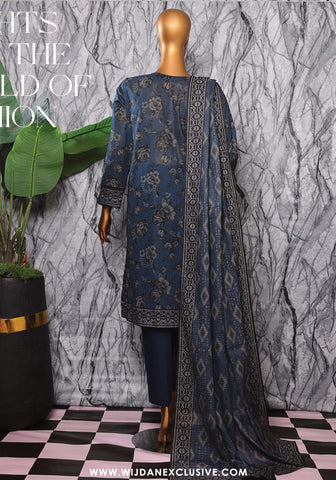 HZ Unstitched Platinum Digital Printed Lawn Collection - 2025 PPC-409