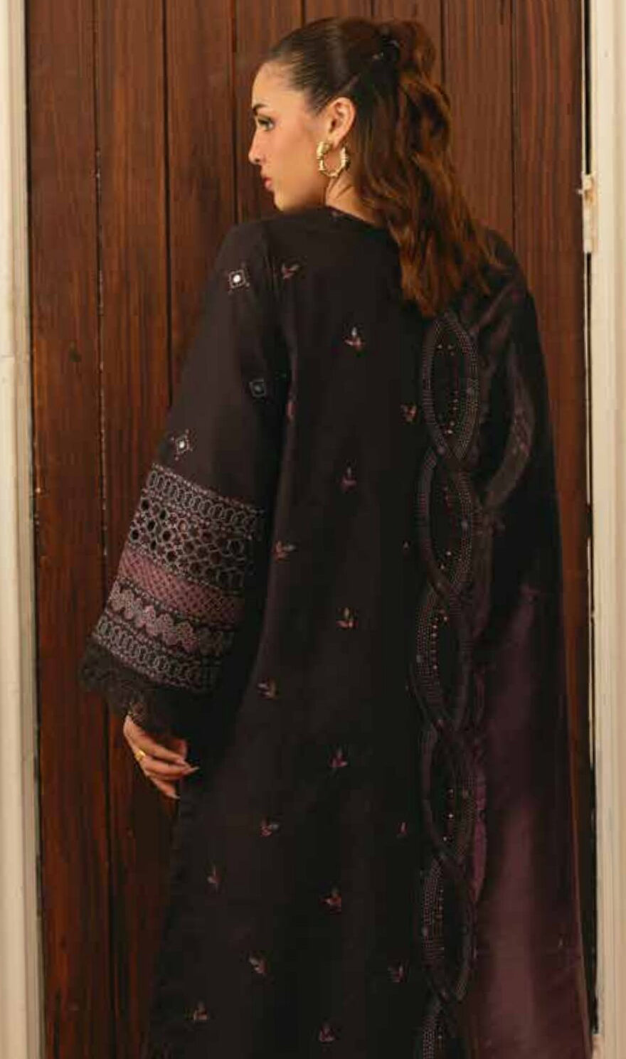 Elsa by Marjjan | Unstitched Embroidered Lawn Collection - 2026 ( 212-B)
