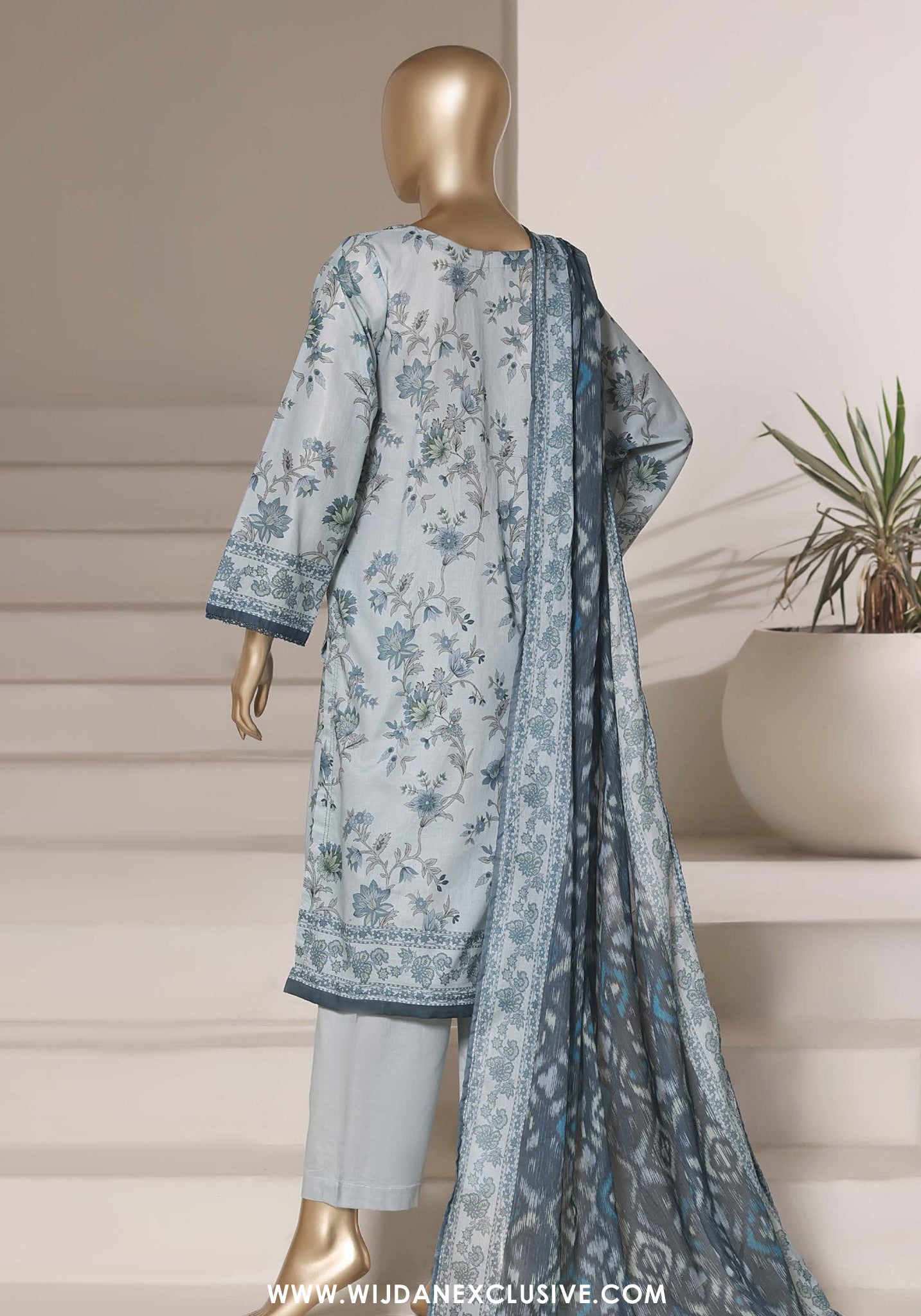 Sadabahar Stitched Printed Lawn Vol-II Collection - 2026 (D-08)