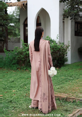 Qline Unstitched Linen Collection - 2025 KL-08 VEIL