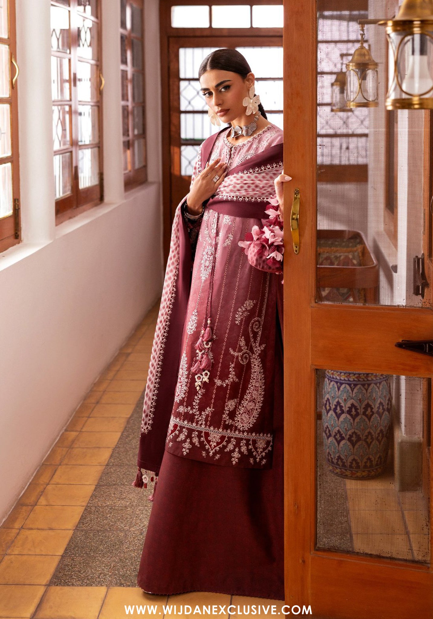 Shahkaar by Jazmin | Unstitched Luxury Eid Lawn S'S - 2026 (D-08)