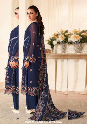 Dastan by Ramsha | Unstitched Luxury Chiffon Formal Vol-IV Collection - 2025 T-408