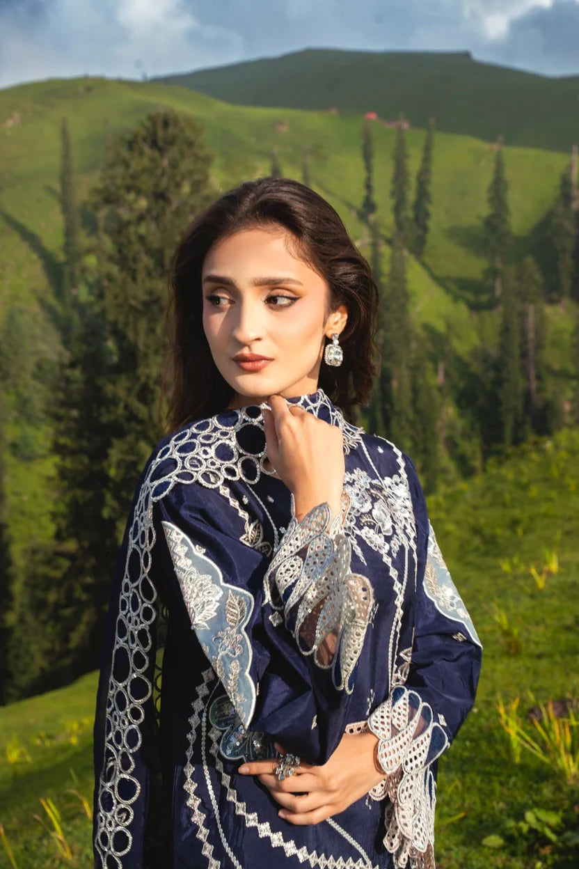 Dastaan by Zebtan | Unstitched Embroidered Formal Collection - 2026 (D-01)