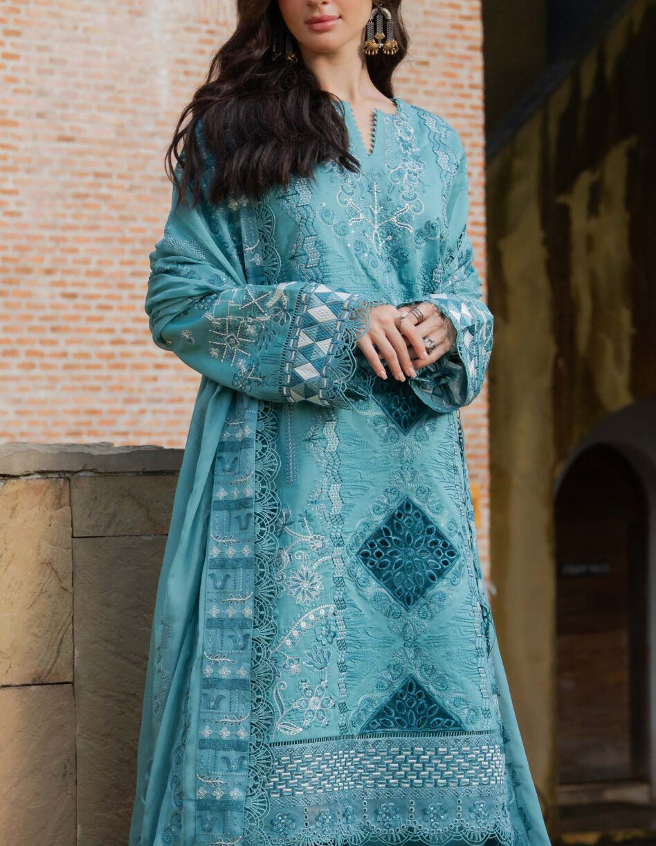 Amani by Marjjan | Unstitched Embroidered Viscose Collection - 2026 (MSV-10/B)
