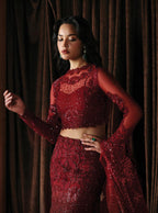 La Fuchsia by Afrozeh | Unstitched  Embroidered Festive Formal Collection - 2026 (LOVER)