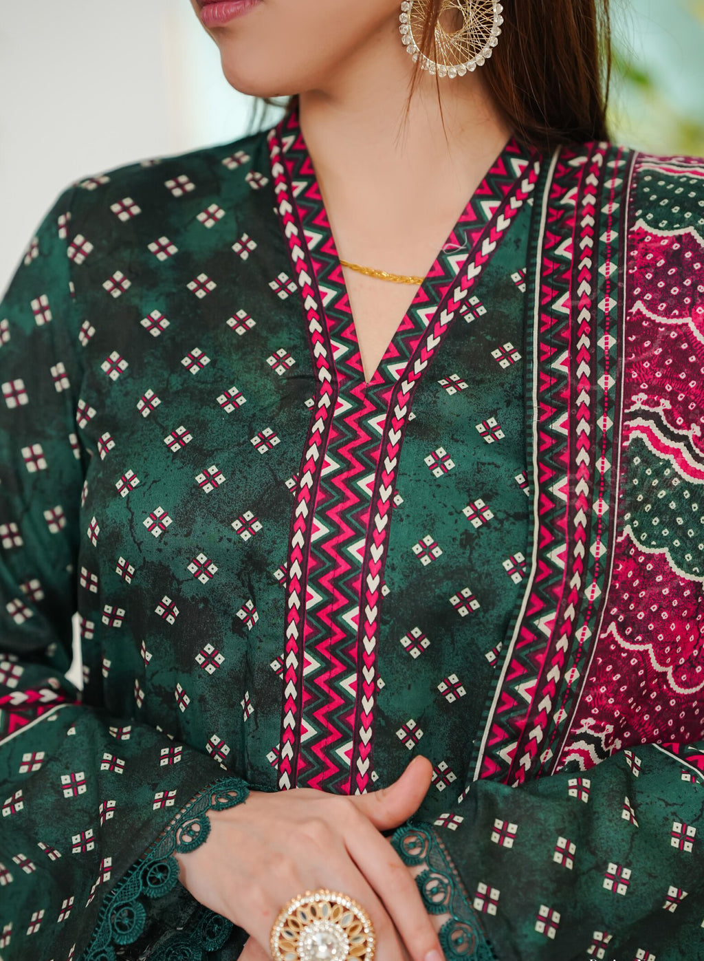 VS Daman unstitched Exclusive Printed Lawn Vol-04 Collection - 2026 (D-847)