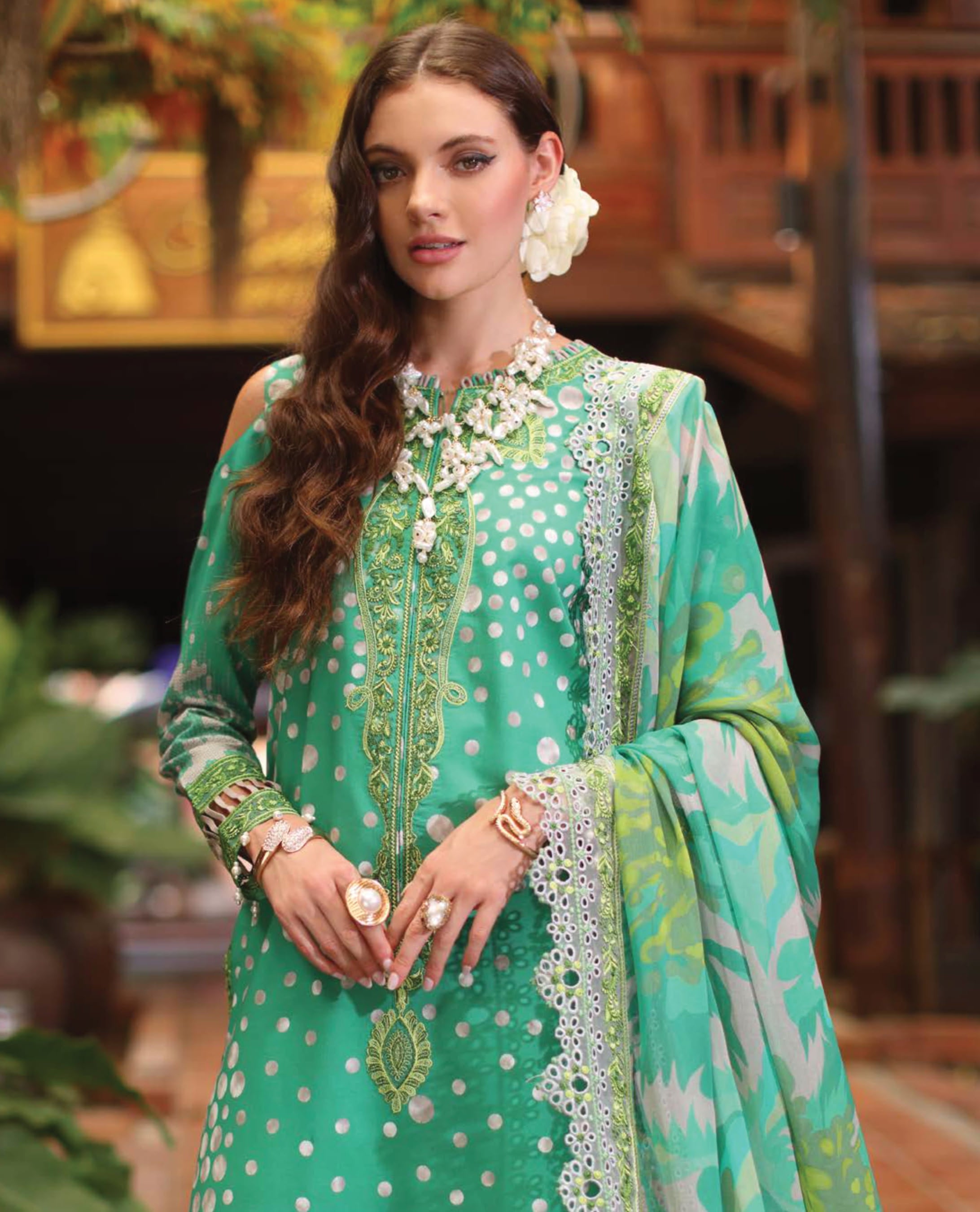 Aniq by Charizma | Unstitched Embroidered Lawn Vol-II Collection - 2026 AN5-13