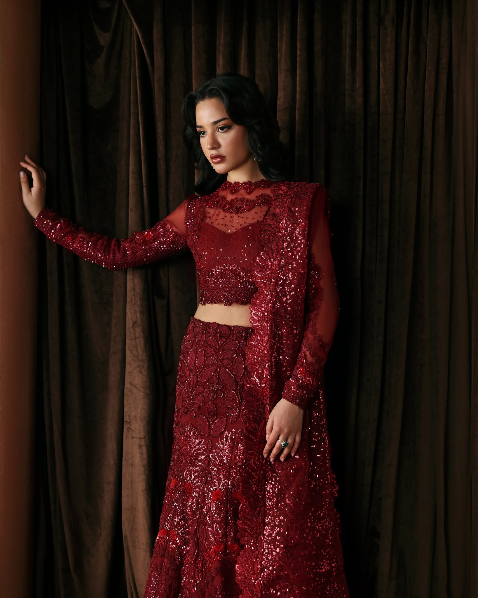 La Fuchsia by Afrozeh | Unstitched  Embroidered Festive Formal Collection - 2026 (LOVER)