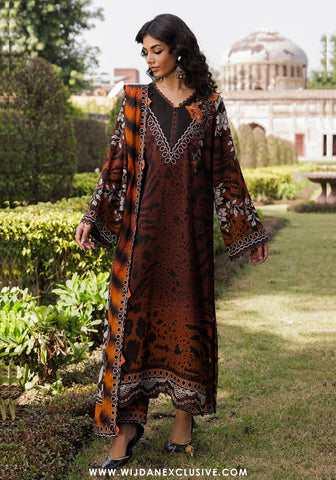 Combination by Charizma | Unstitched Embroidered Linen Vol-II Winter - 2025 CCW6-15