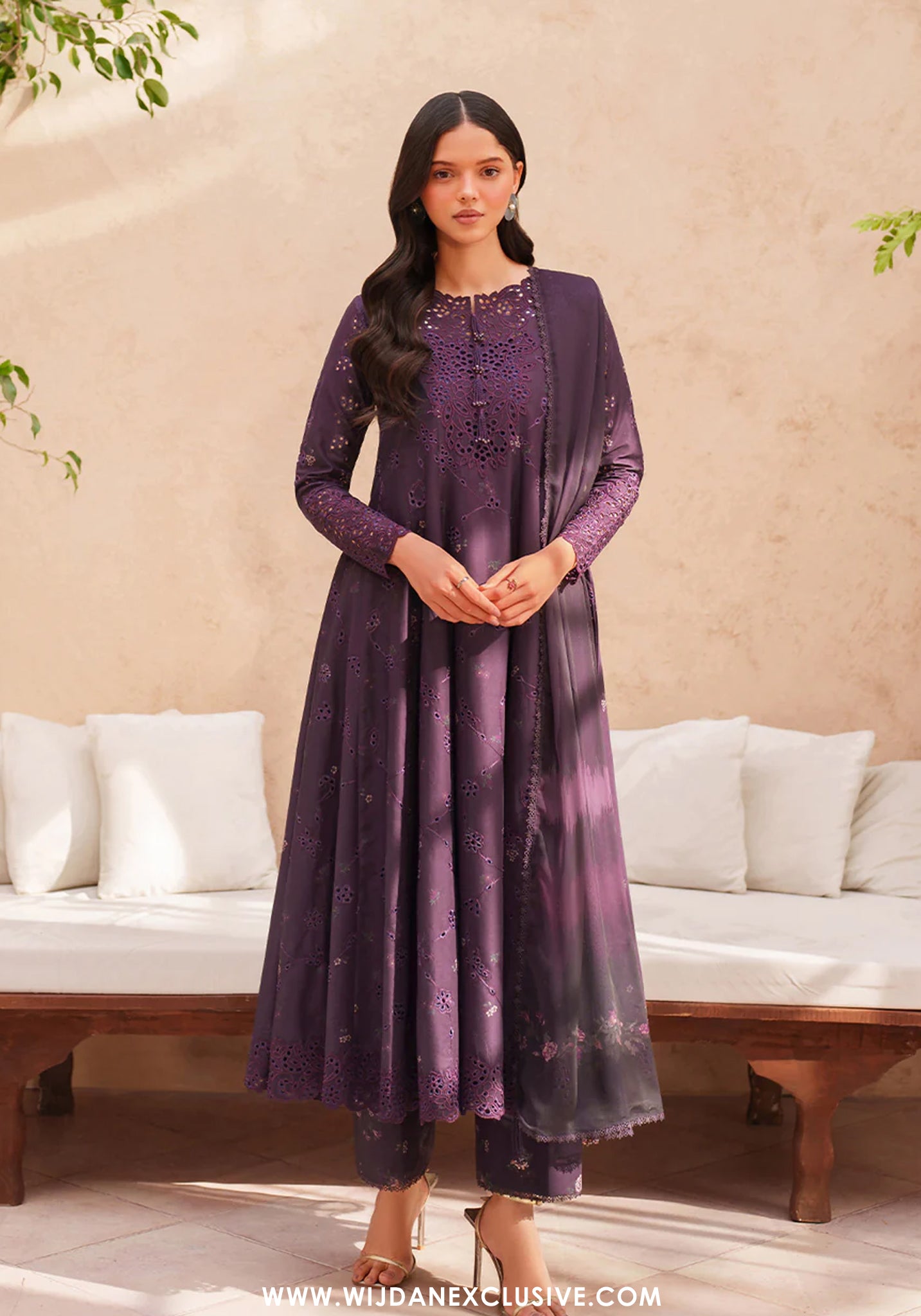 Iznik Unstitched Embroidered Eid Lawn Collection - 2026 (EL-08)