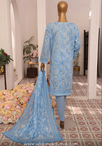 HZ Asasa Embroidered Printed Lawn Collection'25 Vol-02 D-08