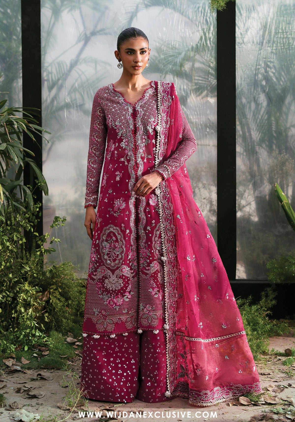 La Fuchsia Unstitched Wedding Festive - 2025 by Afrozeh ALF-03 ROWAN