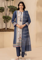 Zellburry Unstitched 3pc Printed & Embroidered Lawn Collection - 2026 (WUS-0706)
