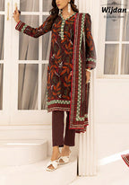 Laira 3Pcs Airjet Digital Printed Lawn Collection'25 by Sana & Sara D-08