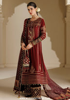Chandni by Jazmin | Unstitched Embroidered Velvet Formal Collection - 2026 (D-10)