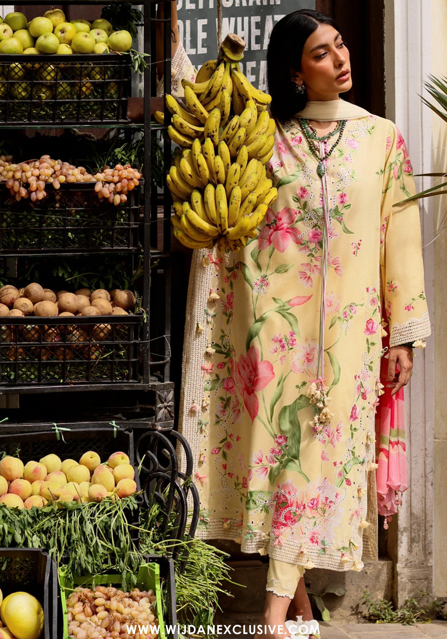 Wildflower by Zaha | Unstitched Festive Lawn Collection - 2026 (HIMALAYAN BELL MIST)