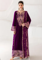 The Velvet Affair by Emaan Adeel | Unstitched Formal Embroidered Collection'26 (MAELLE)
