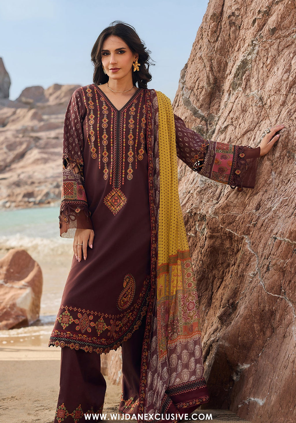 Sunshine by Charizma | Unstitched Embroidered Lawn Vol-I Collection - 2026 (CSN6-09)