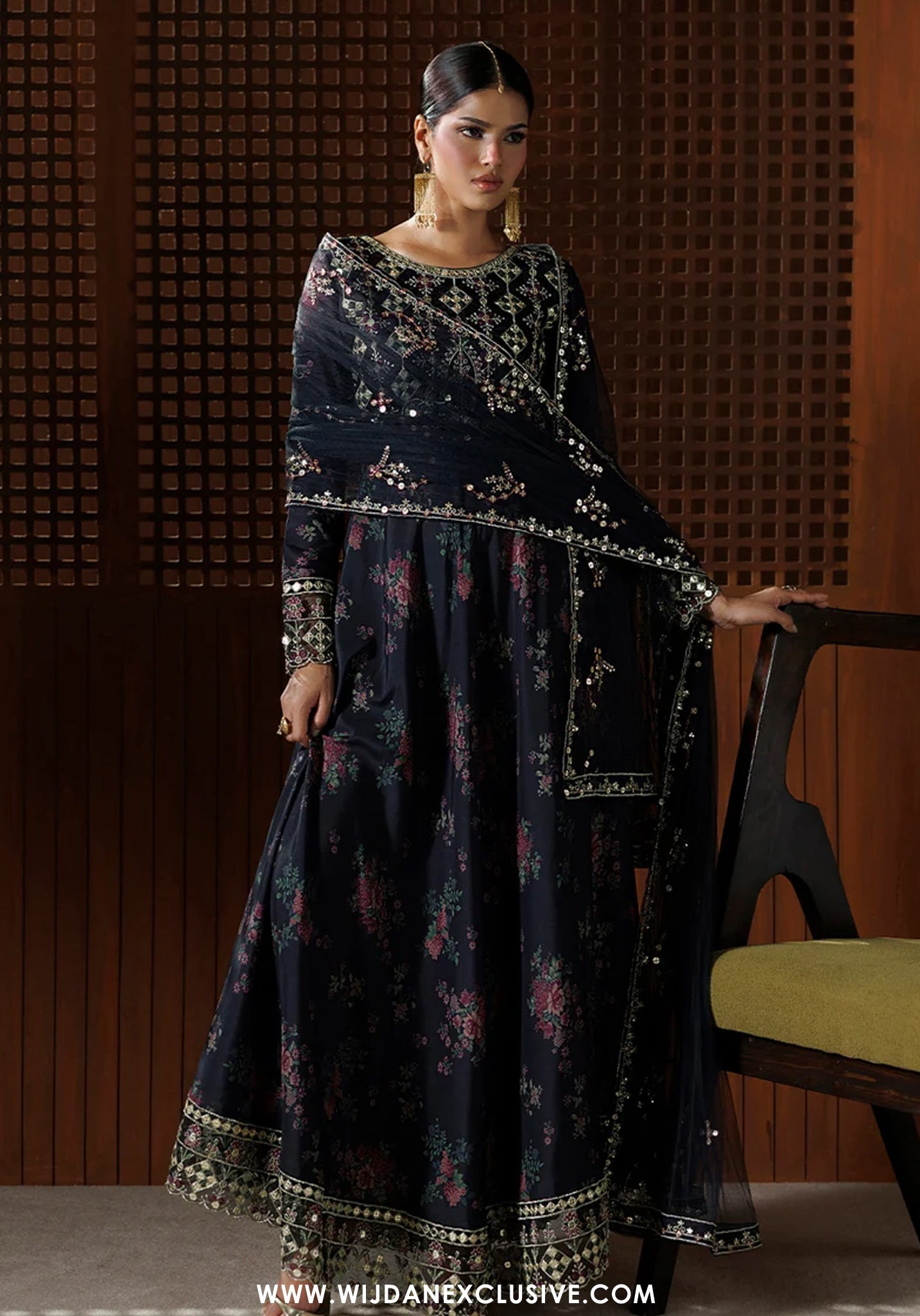 Riwayat by Esra | Stitched 3pc Embroidered Silk Collection - 2026 (SL-19)