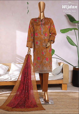 HZ Elite Chikankari Lawn Collection'25 D-08