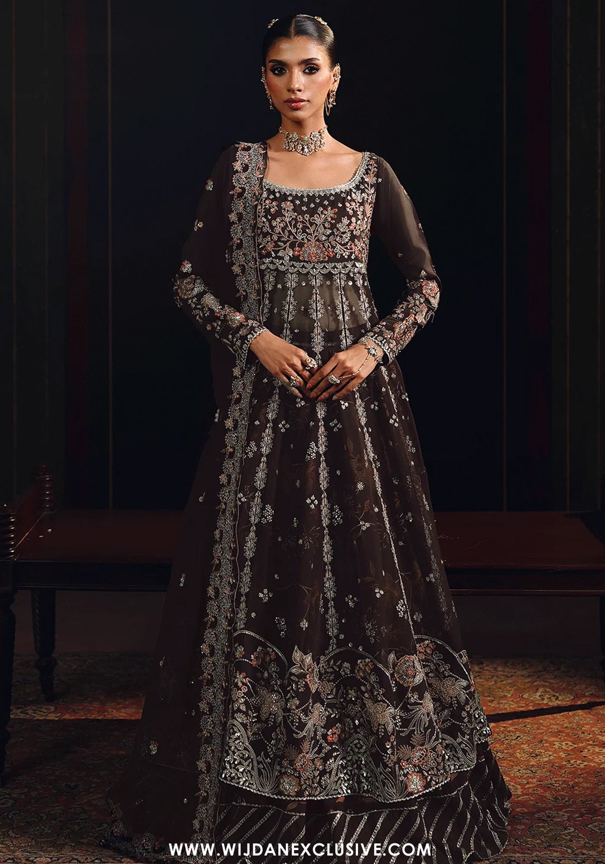 Suroor by Ramsha | Unstitched Embroidered Festive Formal Coll'26 (SR-108)