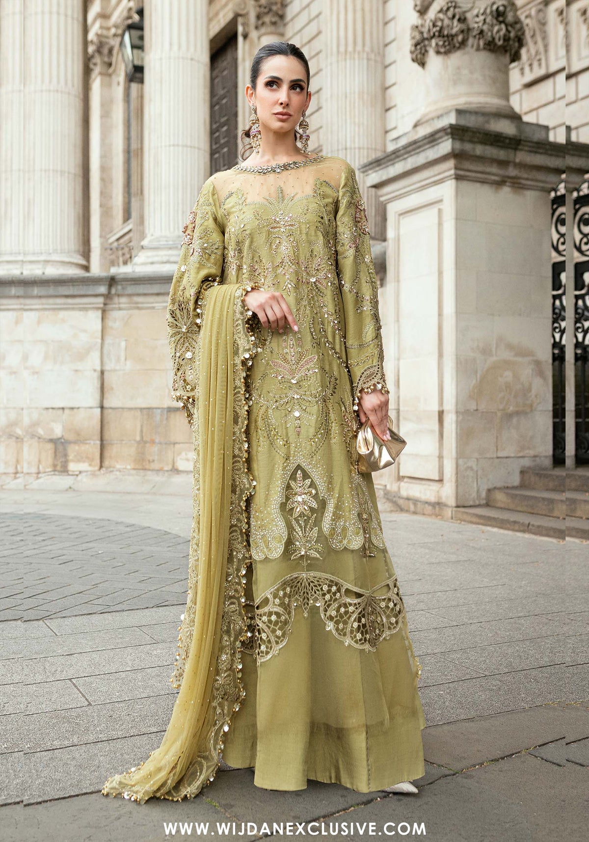 Soiree by Maria.b | Unstitched Formals Wedding Collection - 2025 WF-09-08