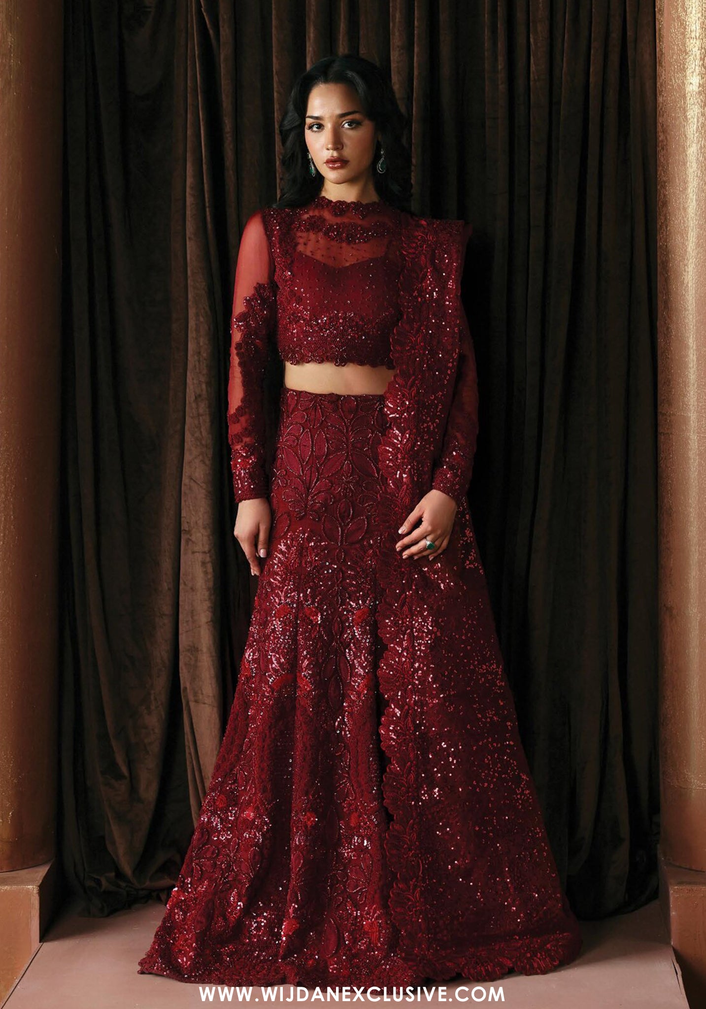 La Fuchsia by Afrozeh | Unstitched  Embroidered Festive Formal Collection - 2026 (LOVER)