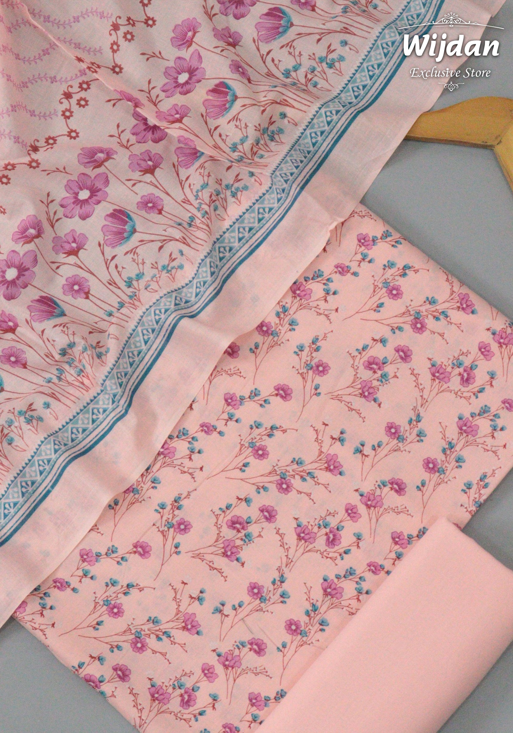 Wrinkle Free Un-Stitched Printed Coll'25 Vol-24 by Amna Khadija D-08