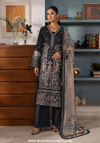 Mashaal by Ramsha | Unstitched Luxury Lawn Vol-16 Collection - 2026 (D-08)