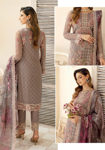 Chevron Luxury Chiffon Collection'24 Vol-09 by Ramsha A-908